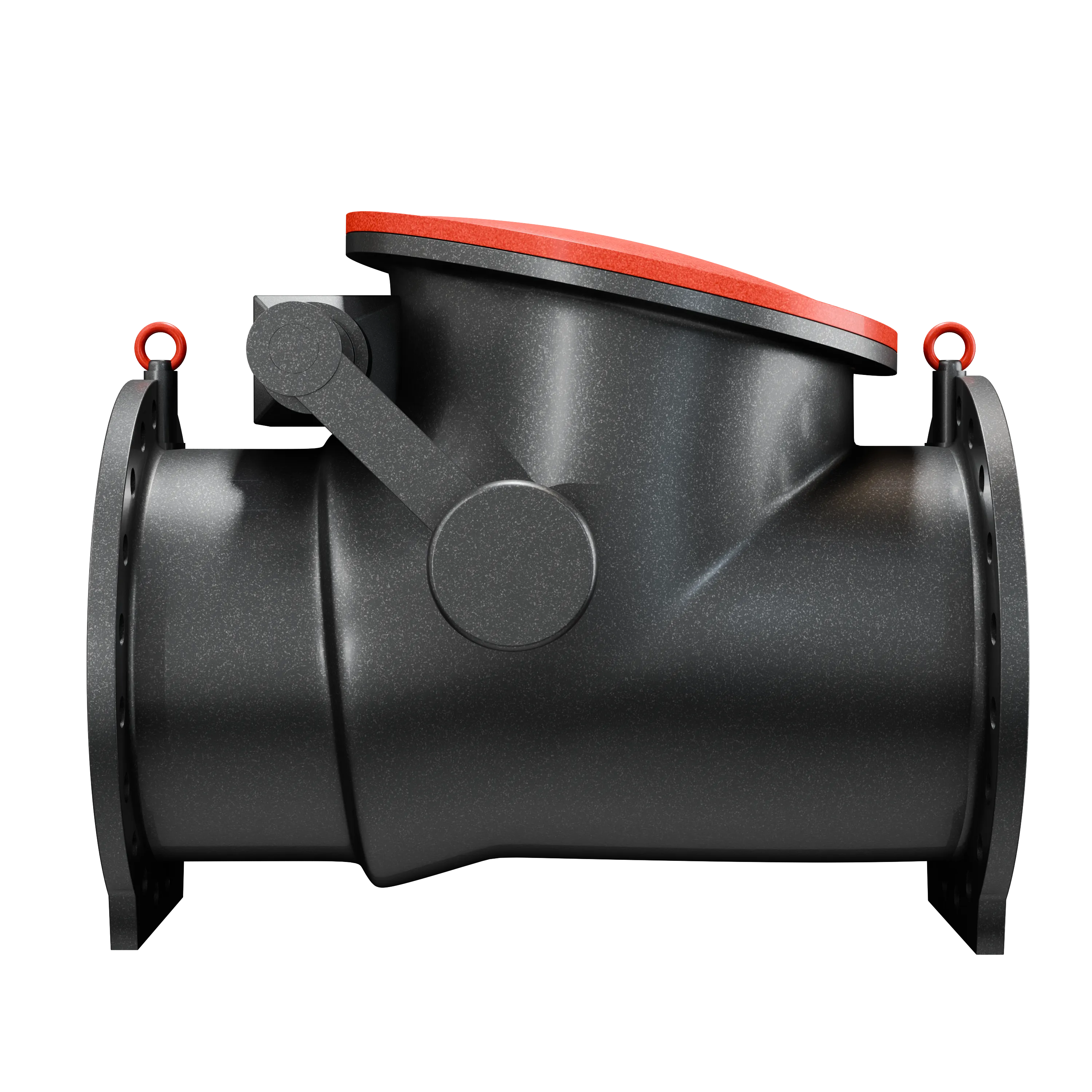 Обратный клапан VAG AW DN 1000 PN 16 дисковый с рычагом и противовесом