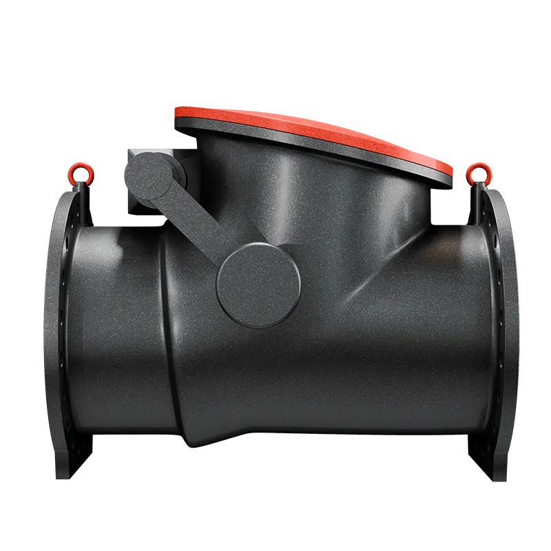 Обратный клапан VAR (VAG) AW DN 1000 PN 16 дисковый с рычагом и противовесом