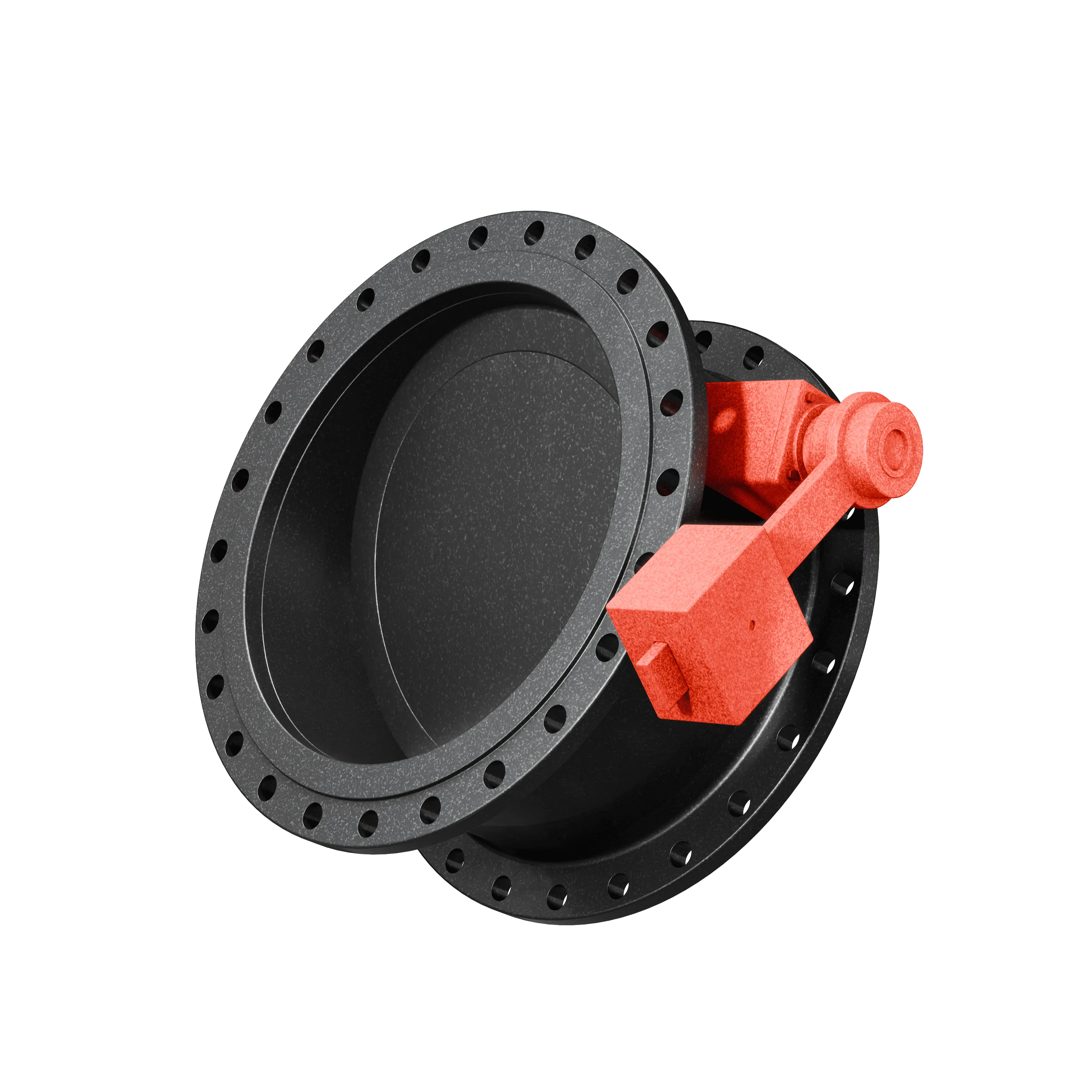 Обратный клапан с наклонным седлом и рычагом