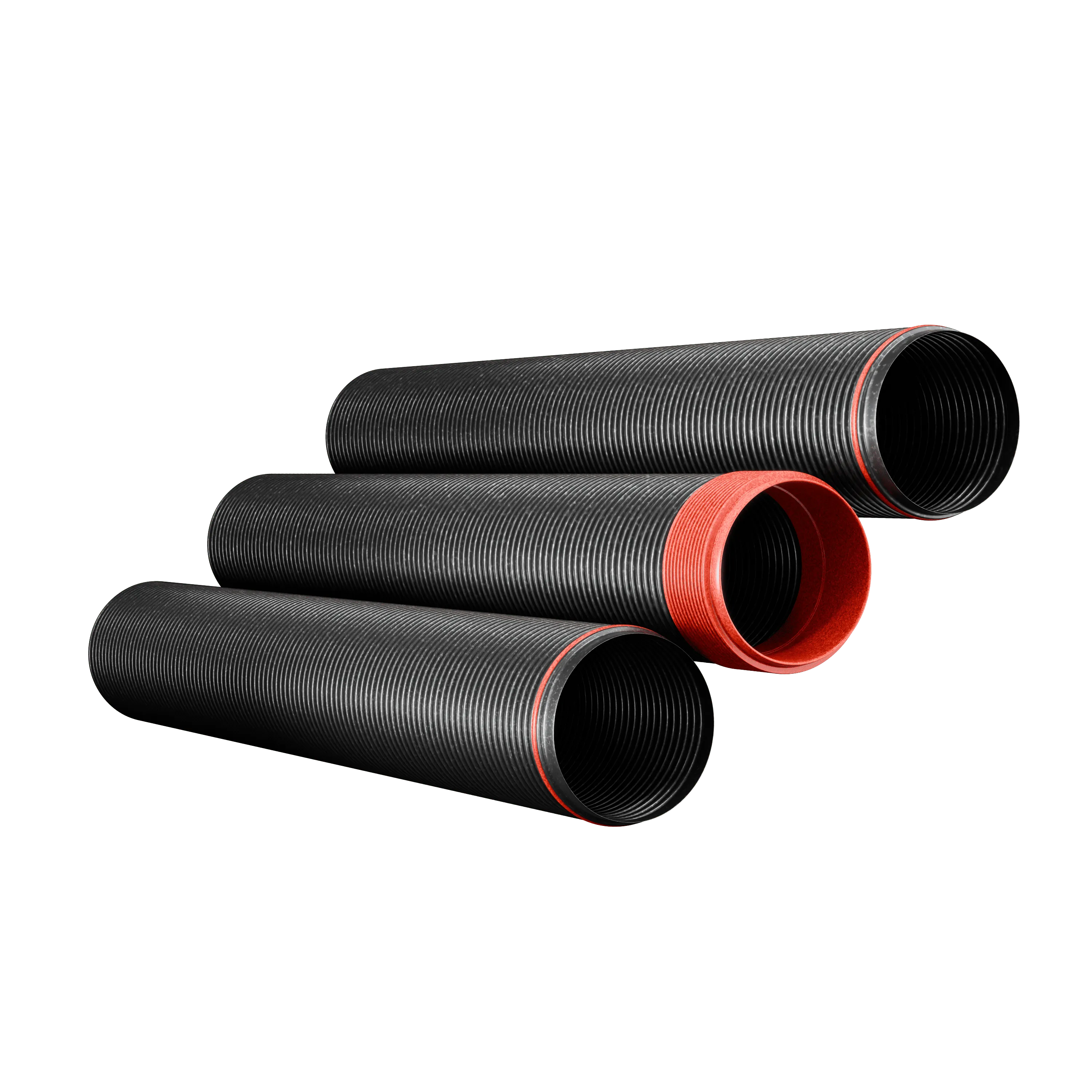 Двухслойные гофрированные трубы