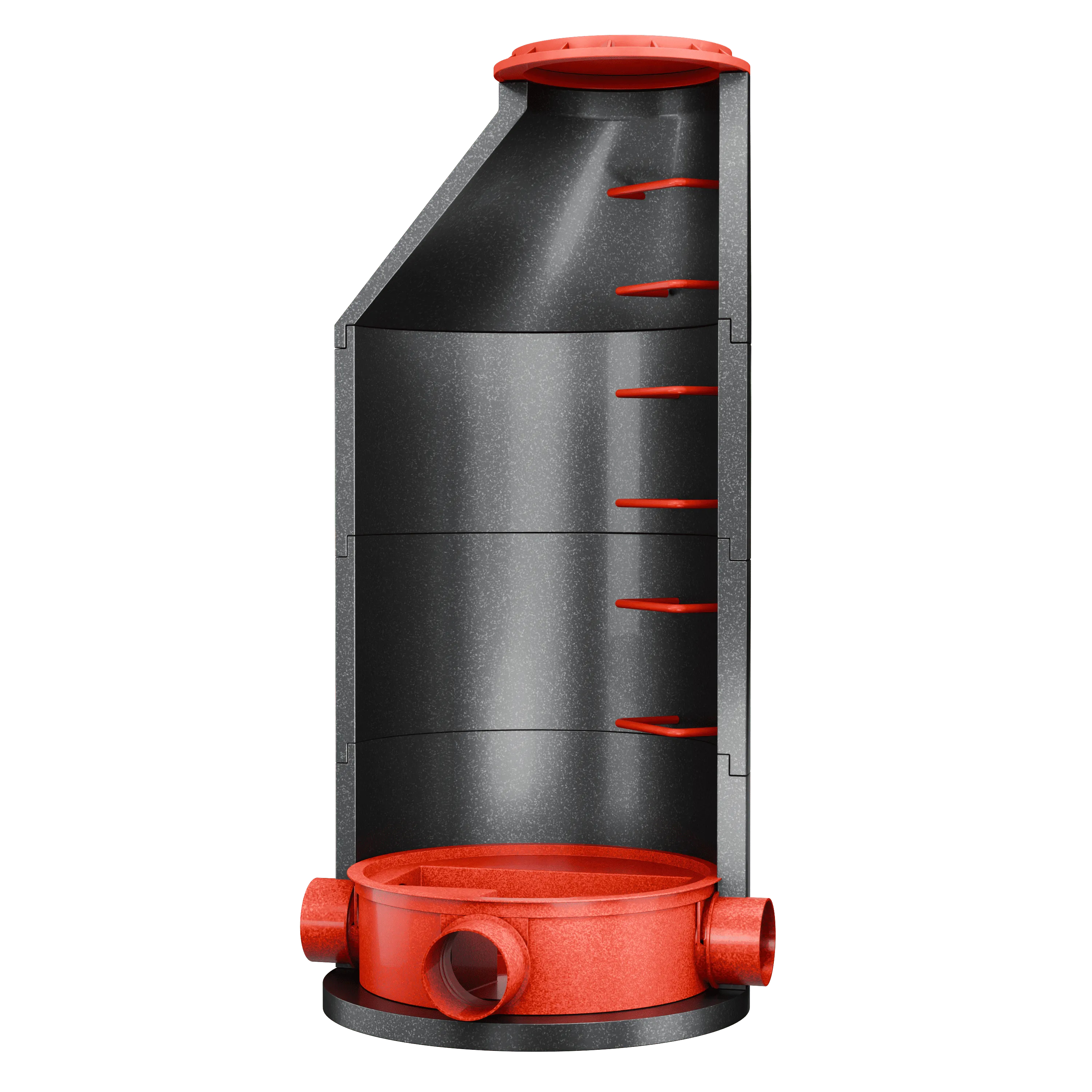 Железобетонные колодцы с ПЭ футировкой