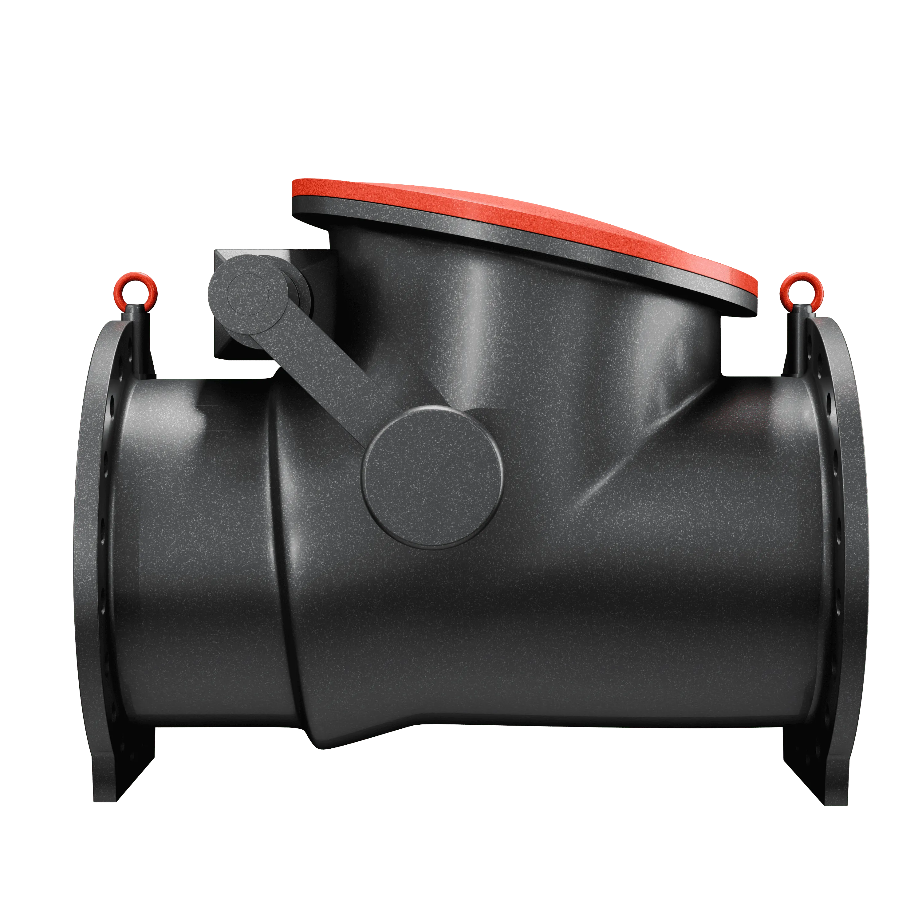 Обратный клапан VAG AW DN 1000 PN 10 дисковый с рычагом и противовесом