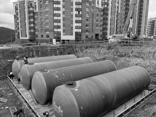 Комплекс очистных сооружений ливневых стоков с кнс и уфо обеззараживанием в мкр «Академгородк»